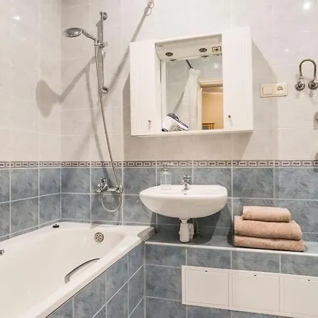 Old Town Next To Saint Peter's Church Riga